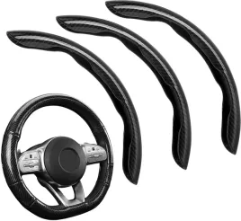 pokrowiec-na-kierownice-3-czesciowy-carbon-czarny-37-40-cm-antyposlizgowy