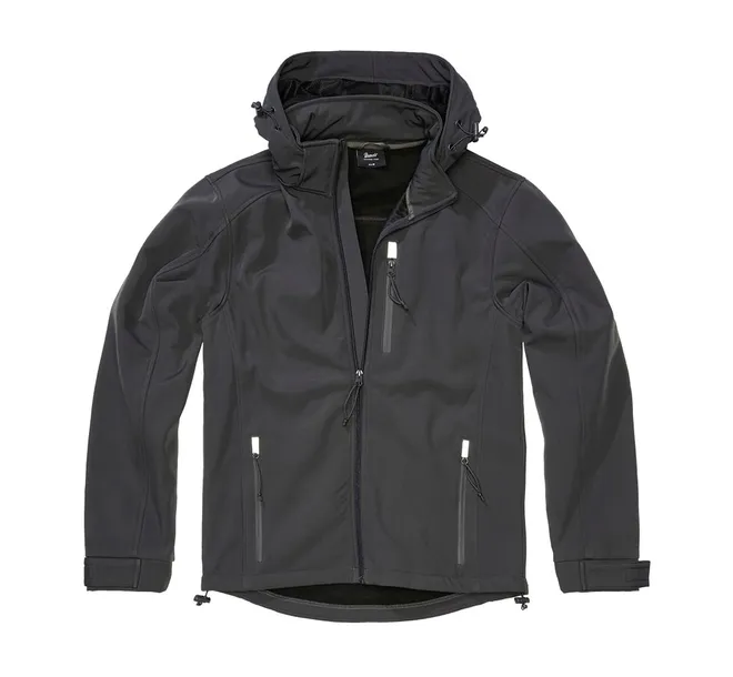 Kurtka Brandit Softshelljacket Hurricane anthracite 7XL