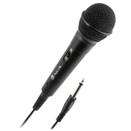 ngs-singer-fire-karaoke-microphone-przewodowy-czarny