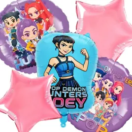 zestaw-balonow-kpop-demon-hunters-zoey-huntrix-pop-5-szt