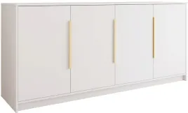 duza-komoda-200-cm-lesto-zlote-uchwyty-4-drzwi-polki-biala-salon-sypialnia