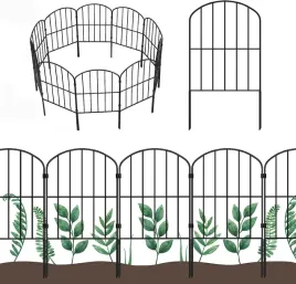 metalowe-ogrodzenie-ogrodowe-10-szt-330x61-cm-plot-dekoracyjny-do-ogrodu
