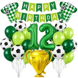dekoracje-balony-zestaw-balonow-pilka-nozna-football-12-urodziny-23-szt