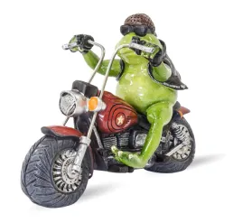 figurka-zaba-motocyklista-ozdoba-prezent