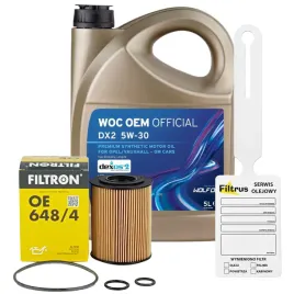 olej-silnikowy-gm-dexos2-5l-5w30-filtr-oleju-filtron-oe648-4