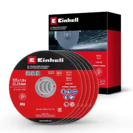 einhell-5-tarcz-do-ciecia-metalu-125-x-1-mm-do-szlifierki-katowej