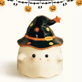 kubek-halloween-300-ml-ceramiczny-duch-z-pokrywka-czarno-bialy