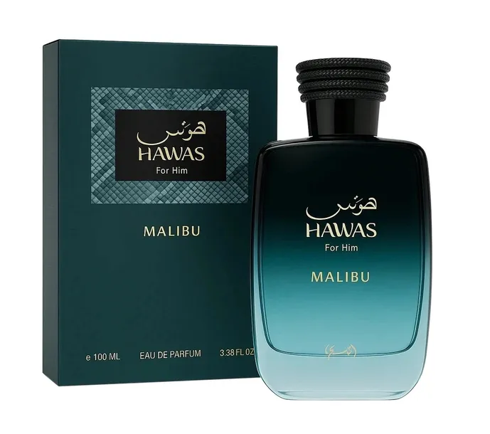 **Rasasi Hawas Malibu For Him Woda Perfumowana Męska 100 ml EDP**