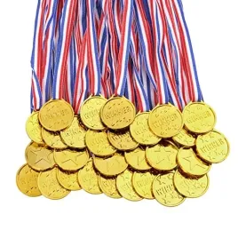 zlote-medale-nagrody-dla-dzieci-28szt-sportowe-imprezy-order-zabawy-prezent