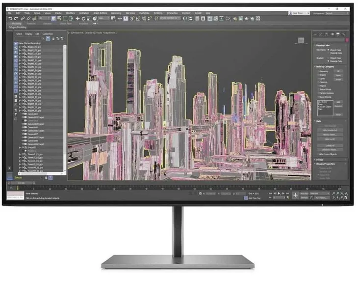 HP Z27u G3 27" QHD IPS 2560×1440 USB-C 100W