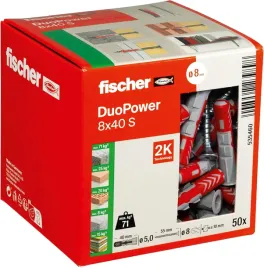 fischer-duopower-kolek-uniwersalny-ze-sruba-8x40-mm-50-szt