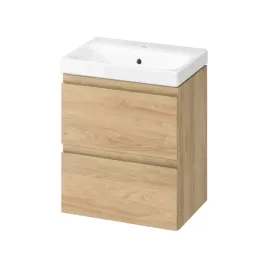cersanit-moduo-slim-50cm-szafka-z-umywalka-dab-hikora-2-szuflady-lazienkowa