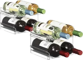 stojak-na-wino-przezroczysty-2-szt-organizer-na-8-butelek-do-lodowki