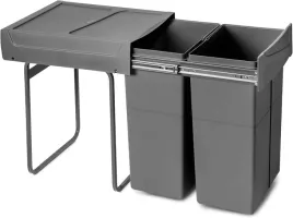 pojemnik-do-recyklingu-2x25-l-emuca-antracytowy-wysuwany-do-szafki