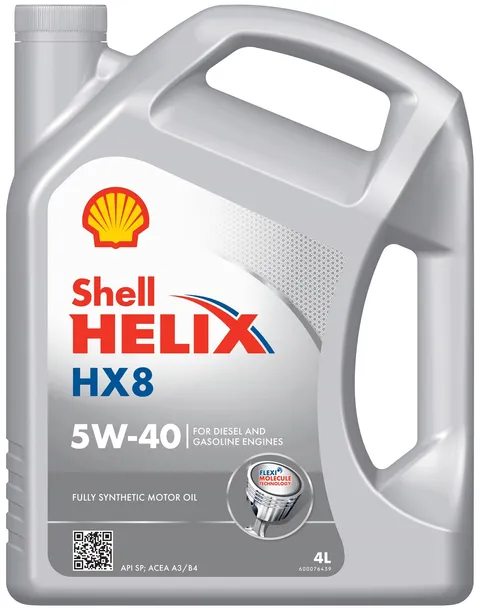 Olej Shell Helix HX8 5W40 4L BENZYNA DIESEL LPG