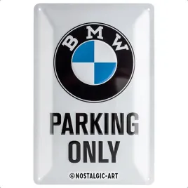 retro-tabliczka-z-blachy-bmw-parking-only-20x30-cm-shabby-chic