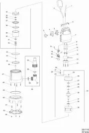 makita-oslona-przednia-do-elektrycznej-pompy-glebinowej-pf1010-pf1110