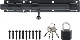 zamek-do-drzwi-przesuwnych-z-klodka-i-kluczami-230-mm-czarny