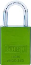 klodka-kasp-40-mm-aluminiowa-zielona-cylinder-bebenkowy-z-2-kluczami