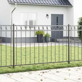 ogrodzenie-ogrodowe-szary-stal