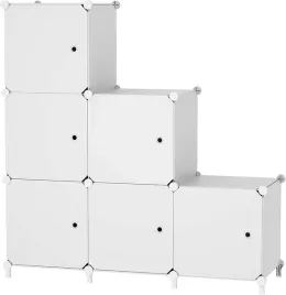 modulowy-regal-kostkowy-6-cube-bialy-szafka-z-drzwiami-30-cm