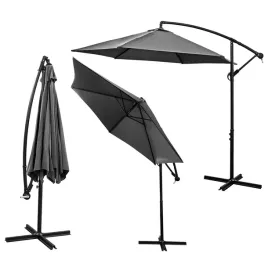 parasol-ogrodowy-300cm-skladany-na-wysiegniku-szary-antracyt