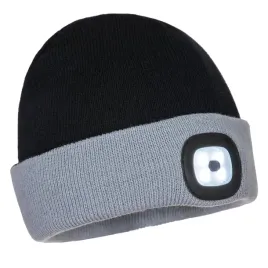 czapka-two-tone-led-rechargeable-beanie-portwest-b034-uniwersalny