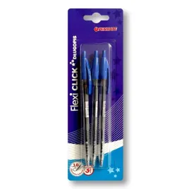 dlugopis-flexi-clic-niebieski-3szt-penmate-do-biura-szkoly