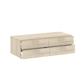 komoda-dab-sonoma-110-cm-4-szuflady-niska-do-salonu-i-sypialni-kubi