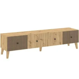 szafka-rtv-dab-artisan-180-cm-2-drzwi-polka-ryflowana-do-salonu-selina