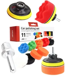 zestaw-11el-polerski-gabki-futro-na-rzep-wiertarke-adapter-dysk-80mm-lakier