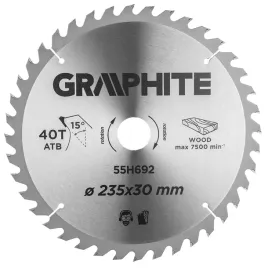 graphite-tarcza-do-pilarki-widiowa-235mm-40-zebow