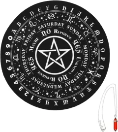 dekoracyjna-gumowa-mata-do-wrozenia-z-wahadlem-22-cm-czarna