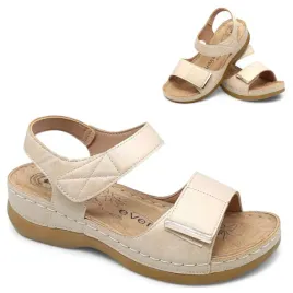 sandaly-damskie-wygodne-37-eleganckie-plaskie-na-rzepy-casual-bezowe-evento
