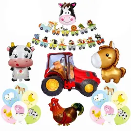 balony-zestaw-balonow-dekoracje-farma-na-urodziny-20szt