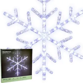 platek-sniegu-dekoracja-swietlna-wiszaca-40led-bialy-christmas-decoration