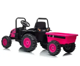milly-mally-6939-pojazd-na-akumulator-traktor-z-przyczepa-farmer-pink