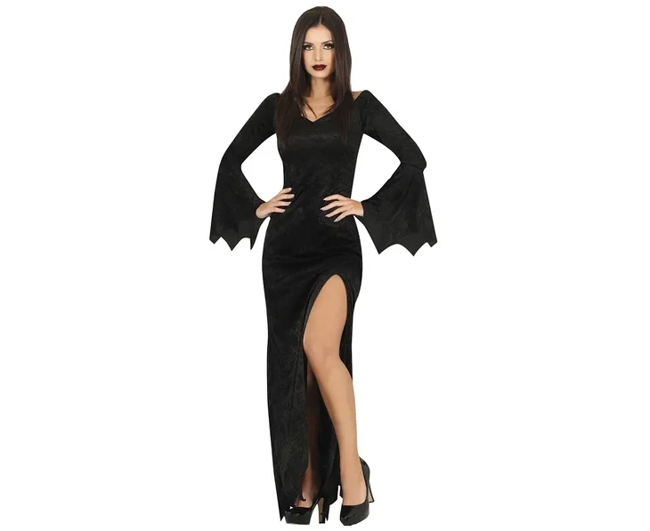 STRÓJ KOSTIUM GOTYCKA UPIORNA DAMA SUKIENKA PRZEBRANIE HALLOWEEN 36-38 (S)