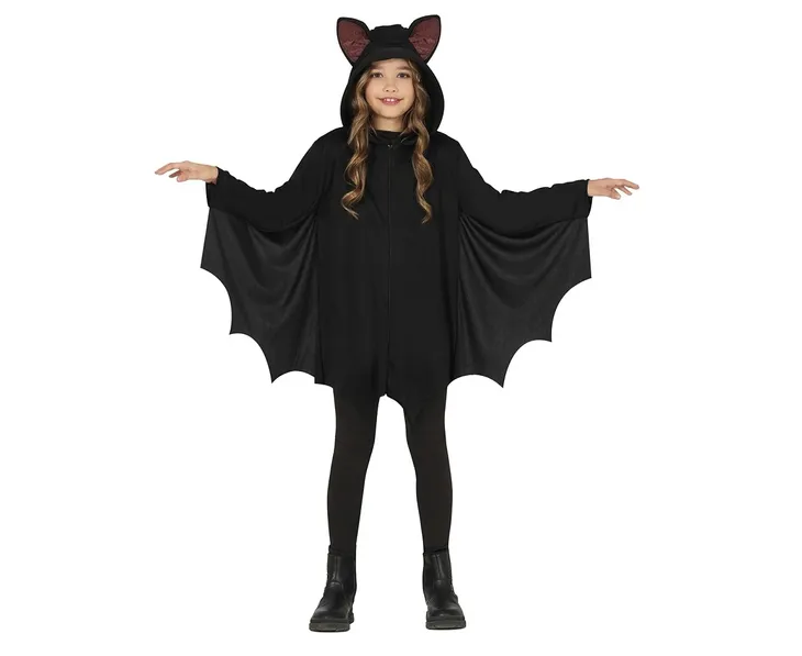 STRÓJ NIETOPERZA NIETOPERZ PRZEBRANIE HALLOWEEN DLA DZIECI 7-9 lat (137 cm)