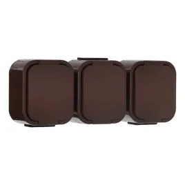 brazowe-gniazdo-zewnetrzne-potrojne-natynkowe-ip54-nt-316-b2-abex