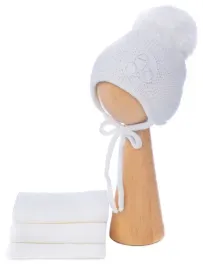 czapka-niemowleca-szalik-rozmiar-0-2-miesiecy