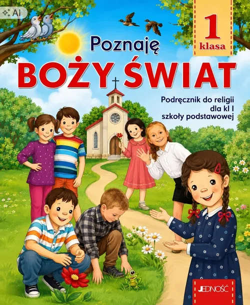 POZNAJĘ BOŻY ŚWIAT PODRĘCZNIK KLASA 1 JEDNOŚĆ religia katechizm