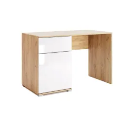 asti-as-71-wb-biurko-komputerowe-1d1s-dab-craft-bialy-polysk