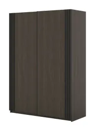 niva-szafa-2-drzwi-przesuwnych-150-cm-z-lamelami-dab-dunin-czarny-mat