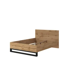 halle-s-lozko-140x200-cm-dab-wotan-czarny-mat