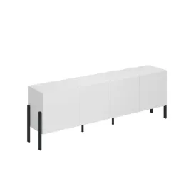jukon-komoda-4-drzwiowa-bialy-mat-czarny-mat