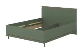 scandi-lozko-160x200-cm-zgaszona-zielen-dab-olejowany