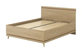 scandi-lozko-160x200-cm-ze-stelazem-dab-olejowany-ceglany