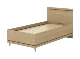 scandi-lozko-100x200-cm-ze-stelazem-dab-olejowany-ceglany