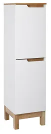 polslupek-astor-bialy-polysk-35x356x1268-cm-2-drzwi-2-polki